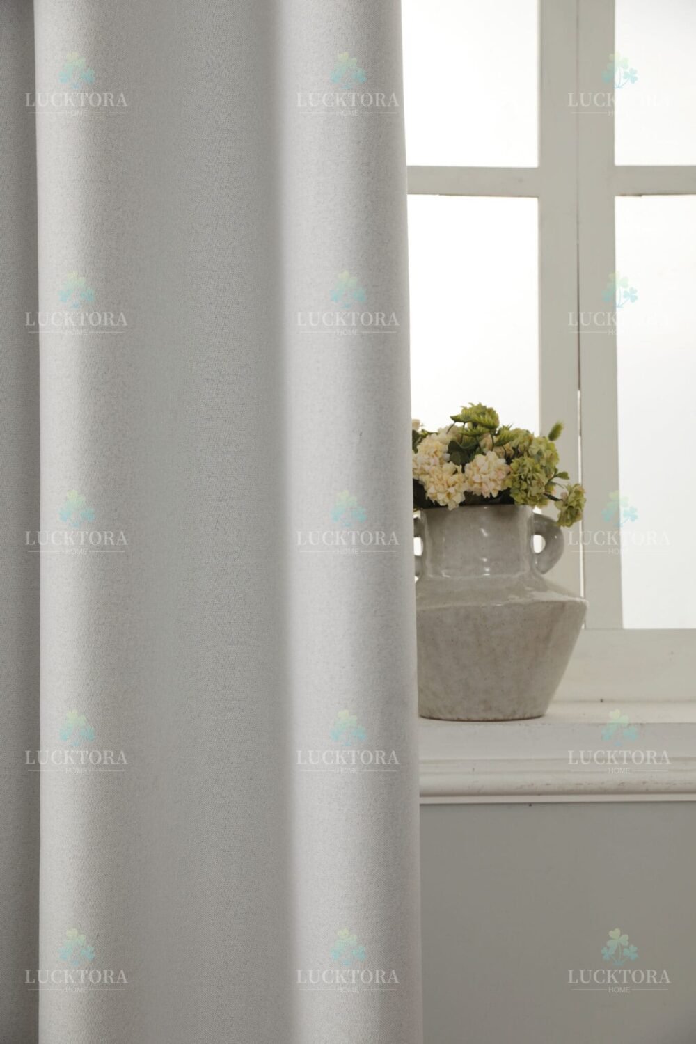 AD6010-1 Λευκό- 100%BLACKOUT - Με Κρίκο -140X265CM - Image 10