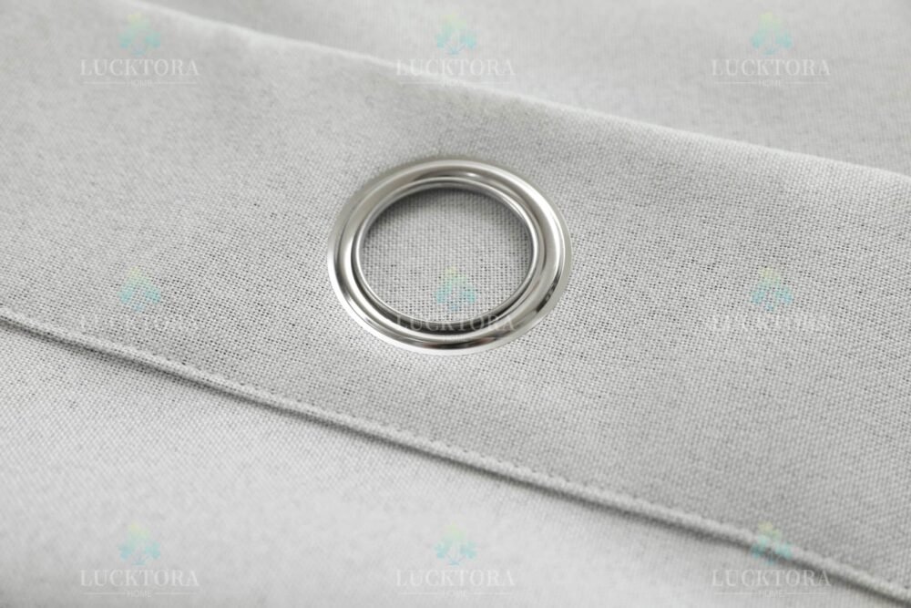 AD6010-1 Λευκό- 100%BLACKOUT - Με Κρίκο -140X265CM - Image 6