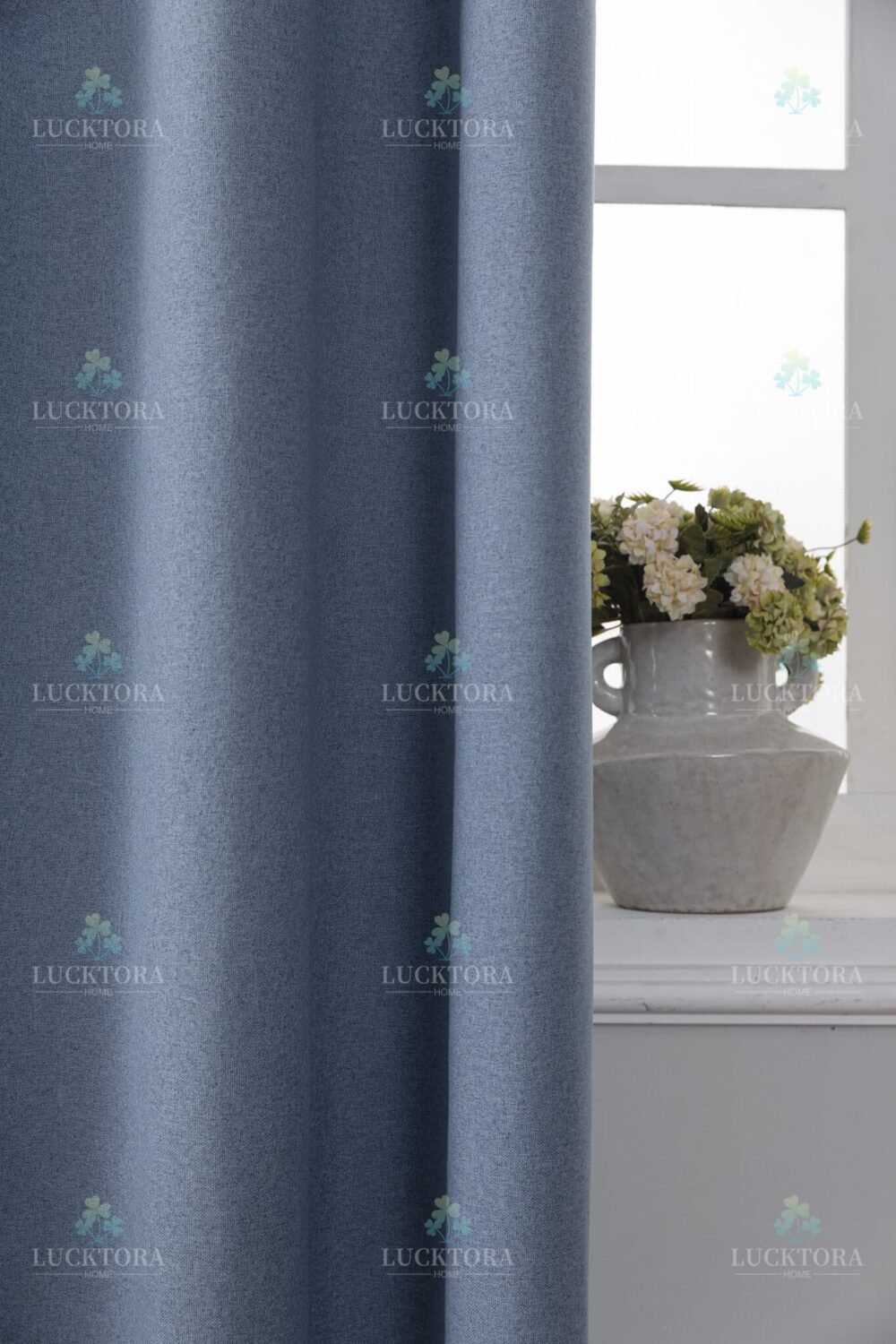 AD6010-3 Μπλέ- 100%BLACKOUT – Με Κρίκο -140X265CM - Image 10