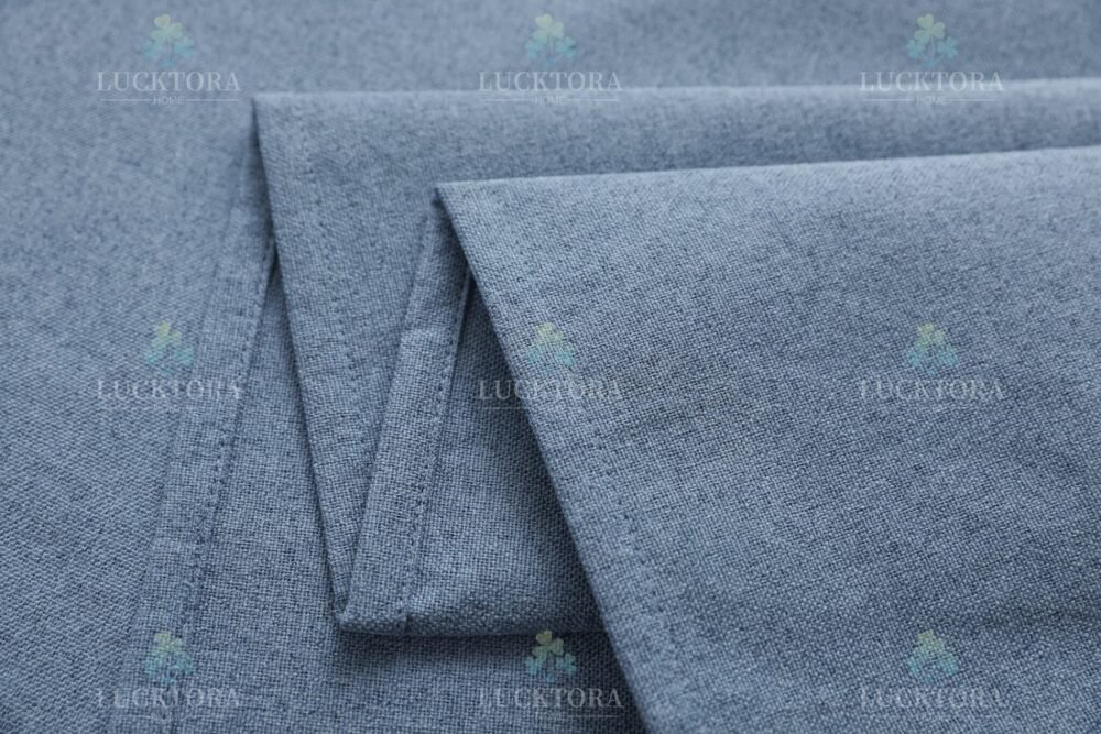 AD6010-3 Μπλέ- 100%BLACKOUT – Με Κρίκο -140X265CM - Image 4