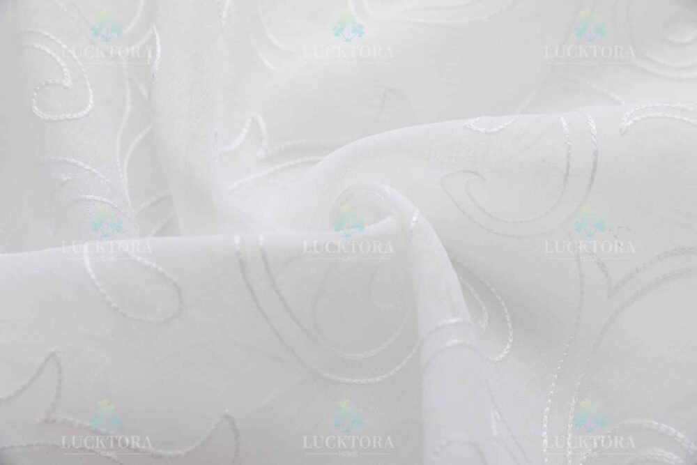 AD6013-1 Λευκό- Με Κρίκο - 140X270CM - Image 6
