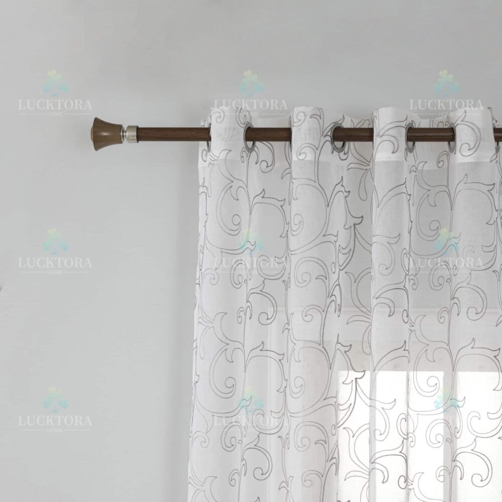 AD6013-3 Λευκό|Γκρί- Με Κρίκο - 140X270CM - Image 13