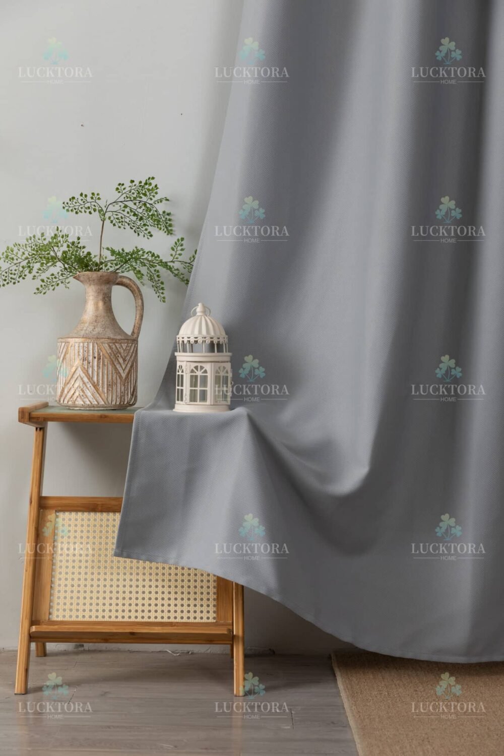 AD9027-6 Σκούρο Γκρί- 90%BLACKOUT - Με Κρίκο - 140X265CM - Image 7