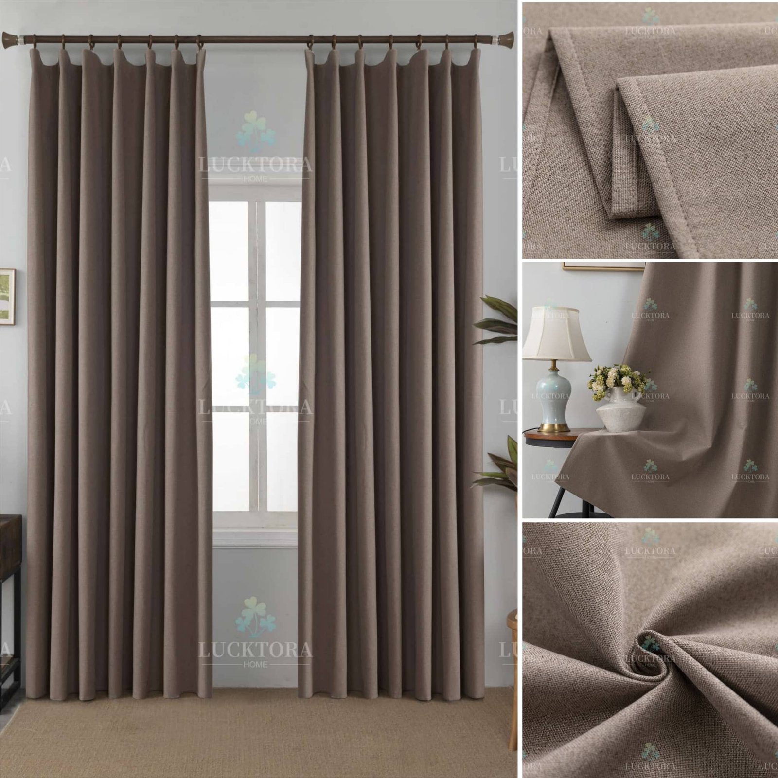 A6010-24咖啡-打孔100%全遮光270X265CM