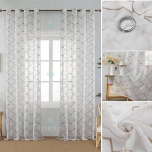 AD6012-2米色-打孔140X285CM