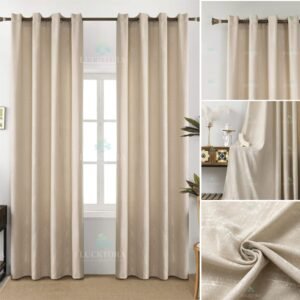 AD6015-3米色-打孔遮光140X270CM