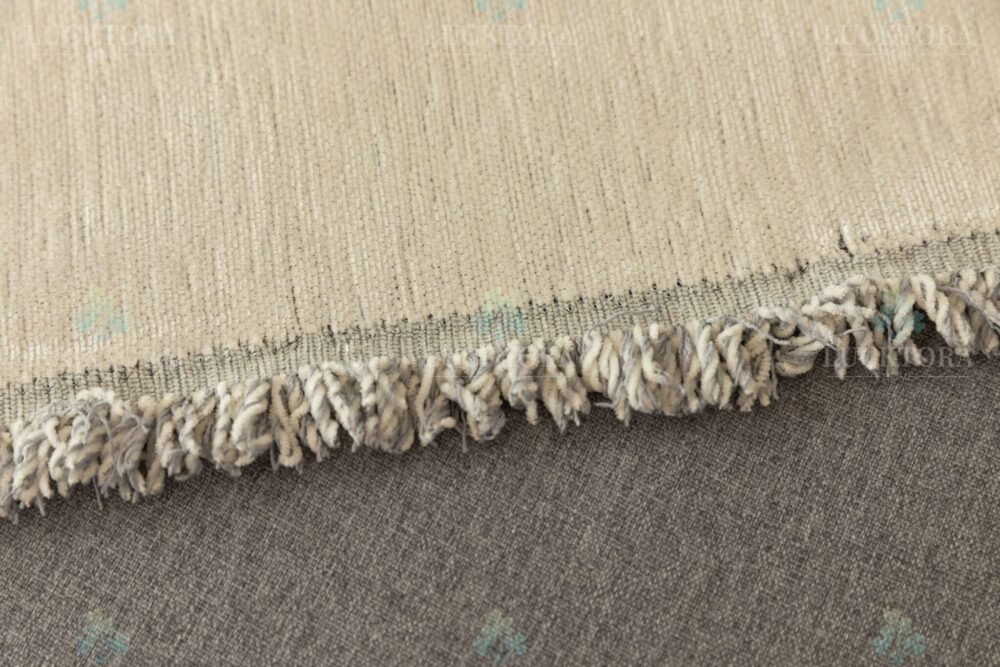 C5-11 Ριχτάρι Chenille Με Κρόσια-180Χ320CM -Γκρί - Image 5
