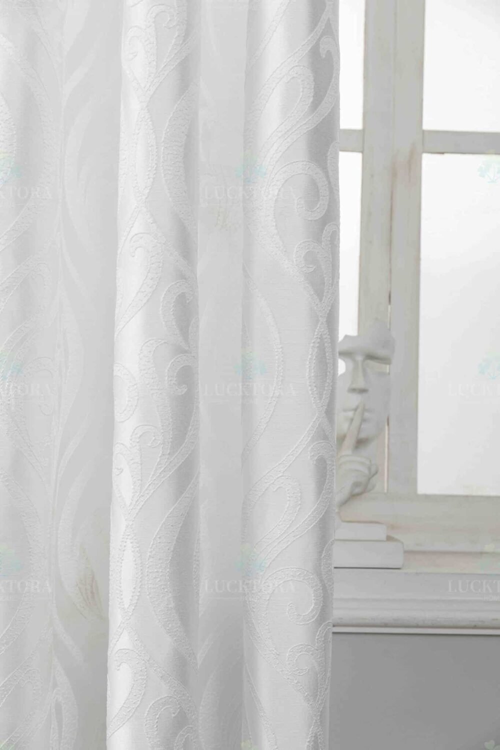 A6045-12-Λευκό- Με Κρίκο-270X280CM - Image 5