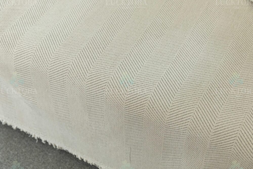 C10-1 Ριχτάρι Chenille Με Κρόσια-180Χ280CM -Λευκό - Image 5