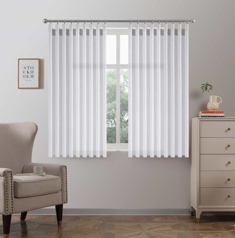 K6030-1 Λευκό- Με Τρέσα -200x150CΜ