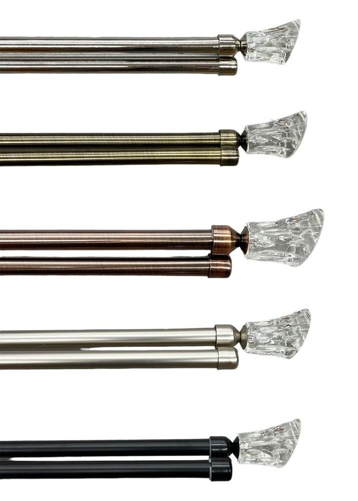 Κουρτινόξυλο Φ19mm Δυπλό 160-310cm - SJSB