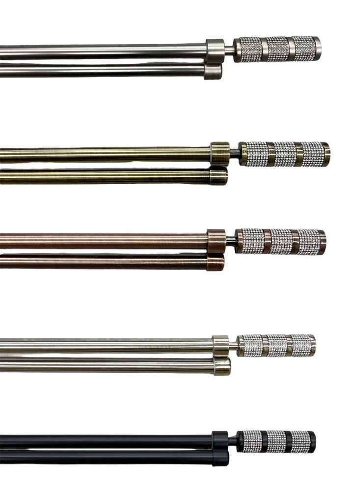 Κουρτινόξυλο Φ19mm Δυπλό 120-210cm - SCSZ