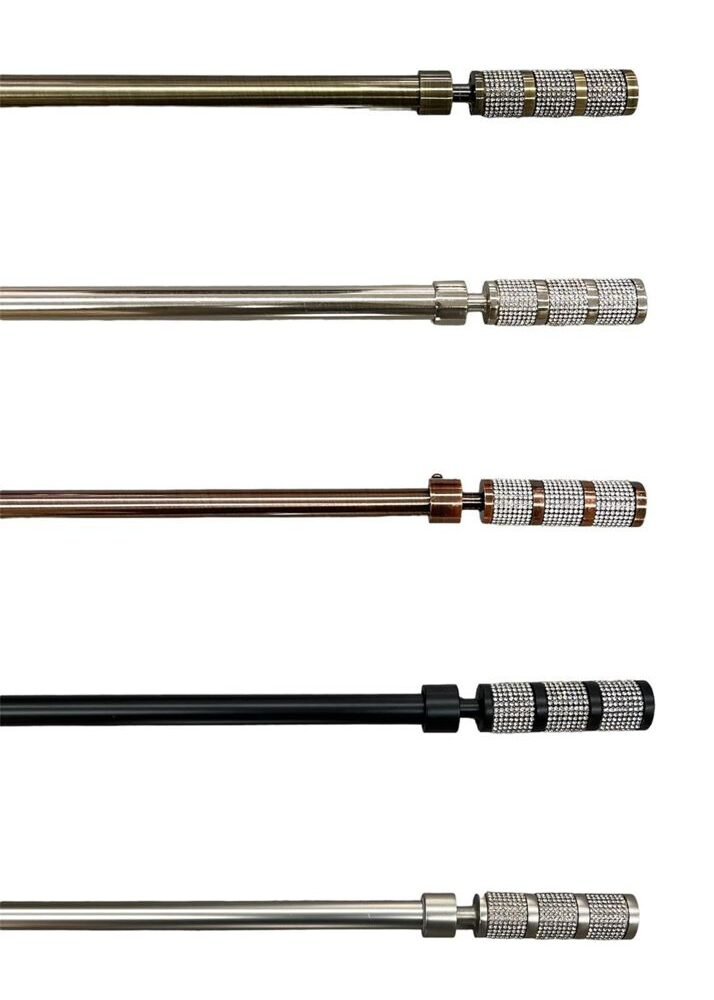 Κουρτινόξυλο Φ19mm Μονό 120-210cm - SCSZ