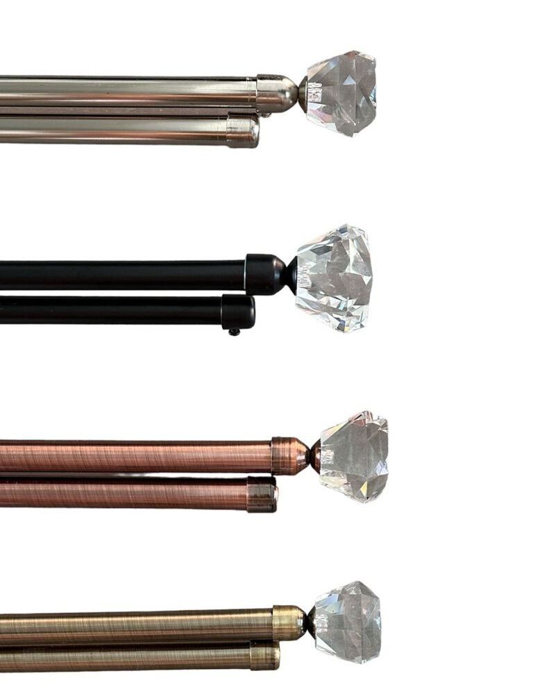 Κουρτινόξυλο Φ28mm Δυπλό 160-310cm - ZSQ
