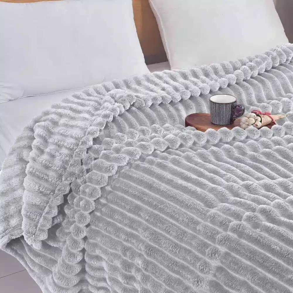 Κουβέρτα Fleece-Ριγέ-5