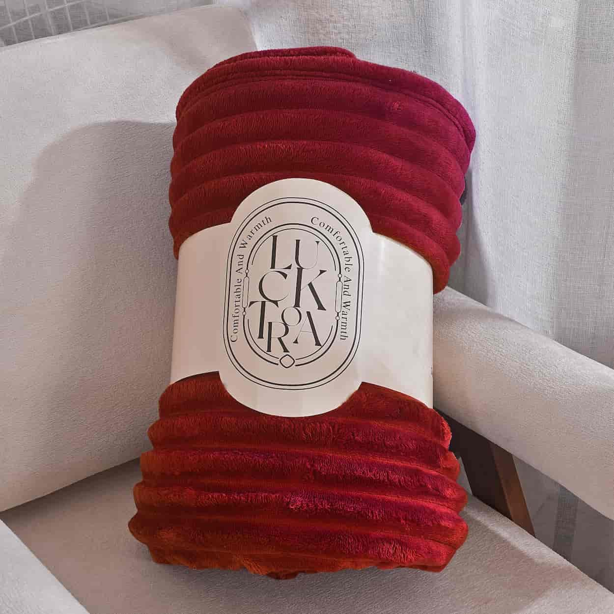 Κουβέρτα Fleece-Ριγέ-7 - Image 3