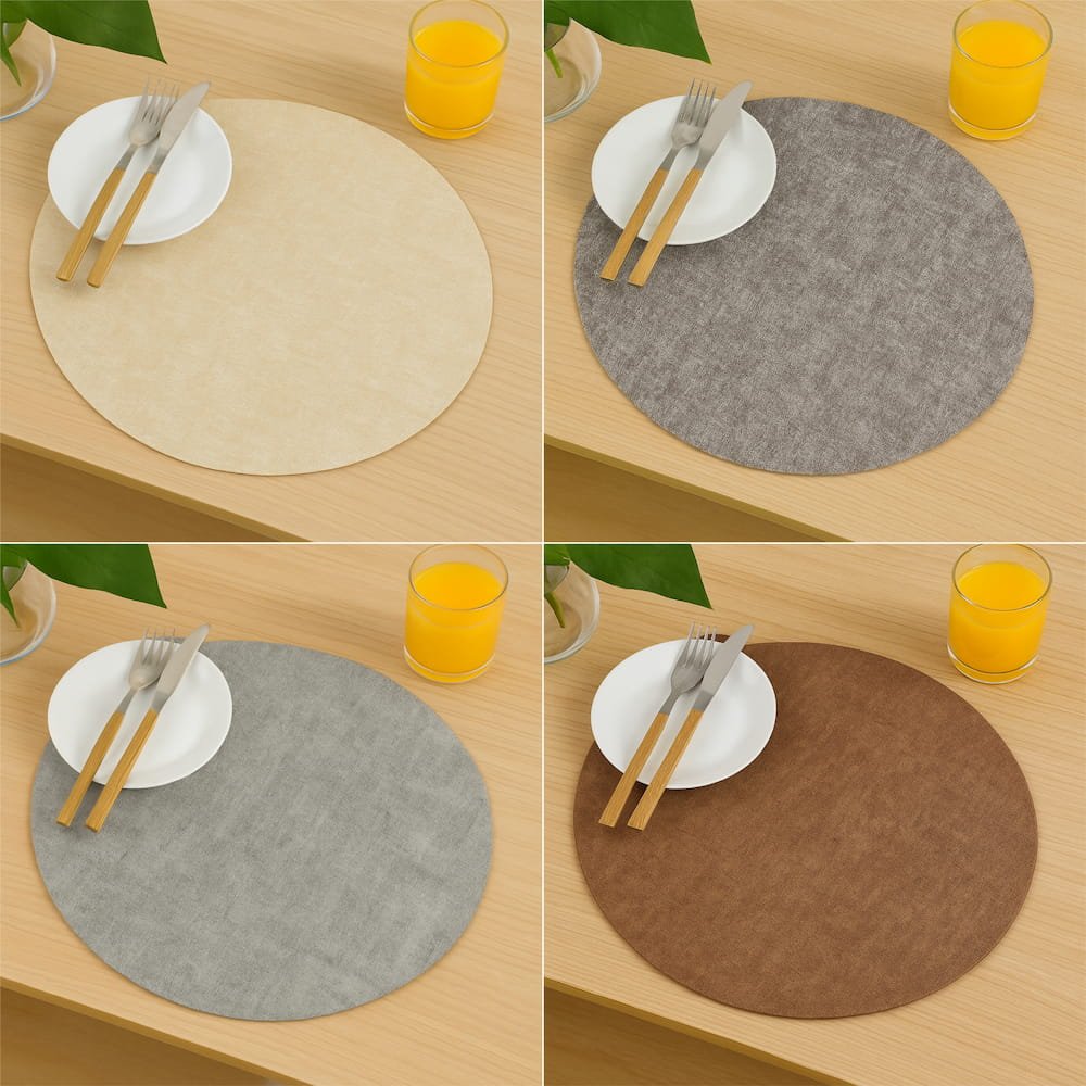 Σουπλά Δερμάτινο Στρογγυλό - MBYPG