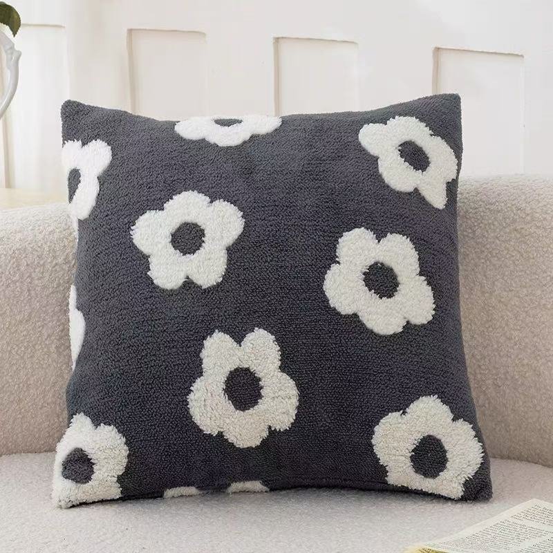 Διακοσμητική Μαξιλαροθήκη Διπλής Όψης - HD Γκρί