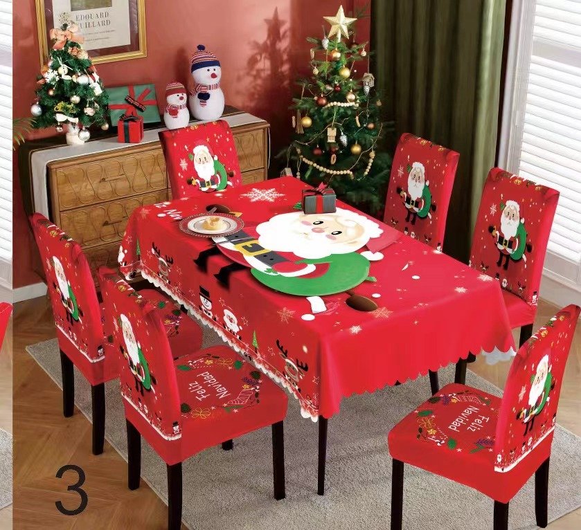 Χριστουγεννιάτικα Καλύμματα 7τμχ ΣΕΤ -5