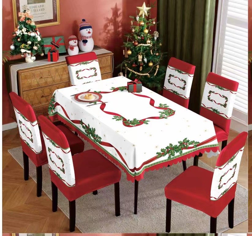 Χριστουγεννιάτικα Καλύμματα 7τμχ ΣΕΤ -6