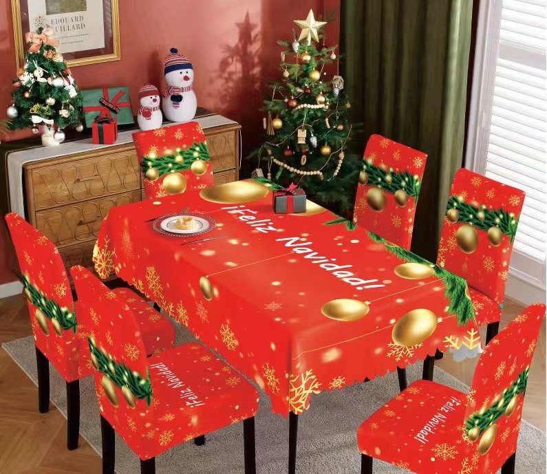 Χριστουγεννιάτικα Καλύμματα 7τμχ ΣΕΤ -1