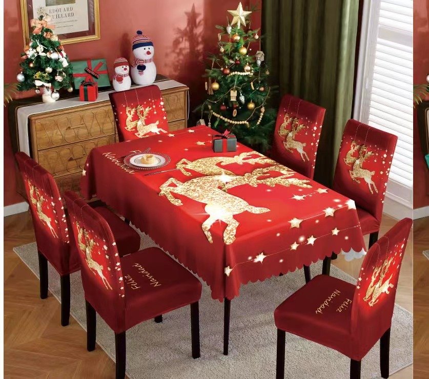 Χριστουγεννιάτικα Καλύμματα 7τμχ ΣΕΤ -2