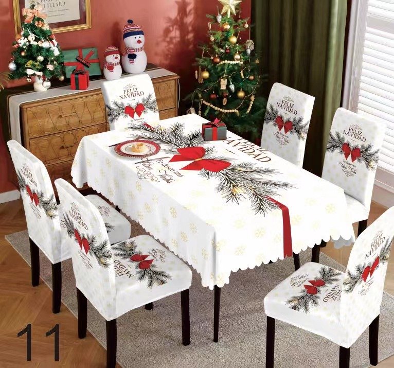 Χριστουγεννιάτικα Καλύμματα 7τμχ ΣΕΤ -3