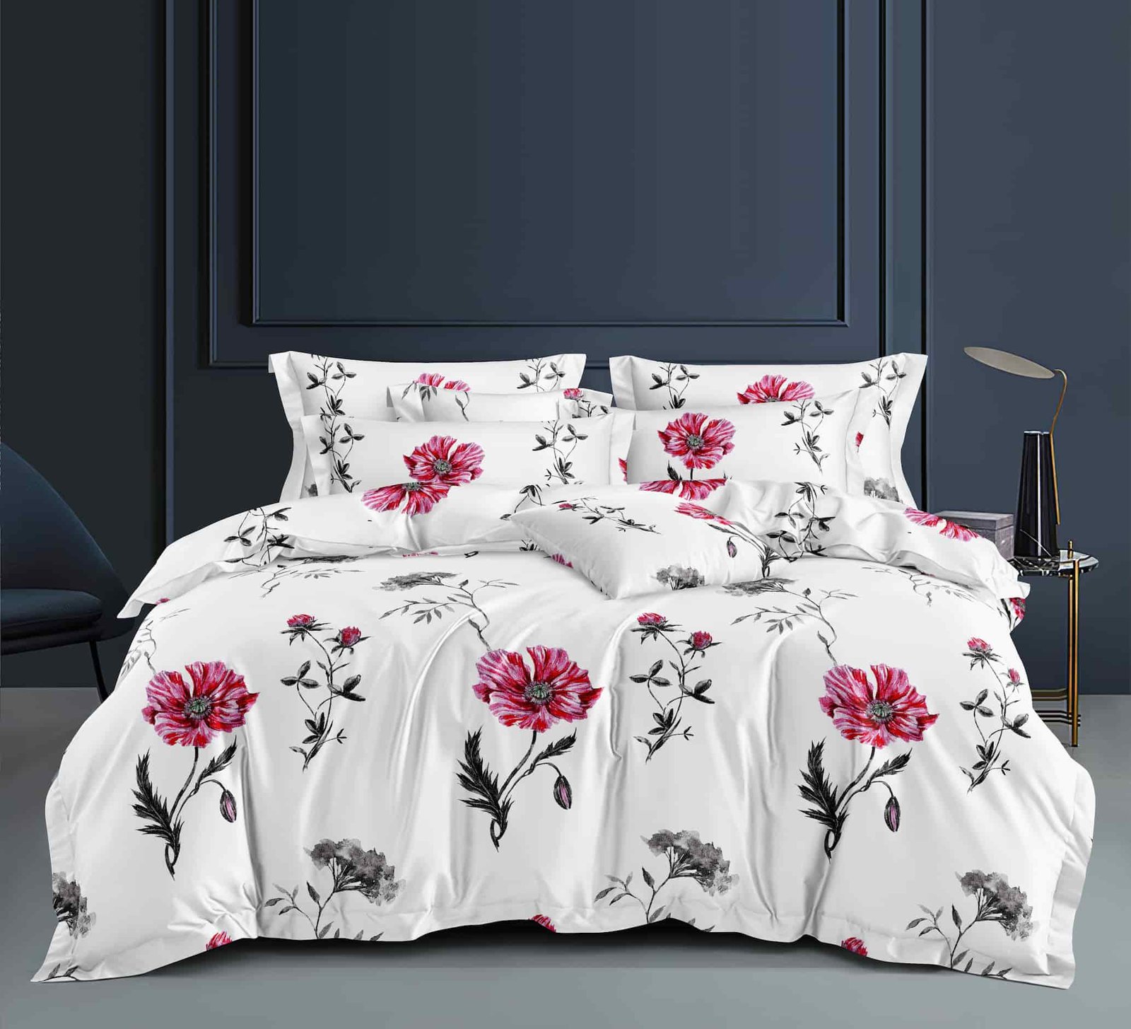 LUCKTORA-BEDSHEETS-2025A (3) σετ σεντόνια γεωμετρικό 220x240 160x200+25