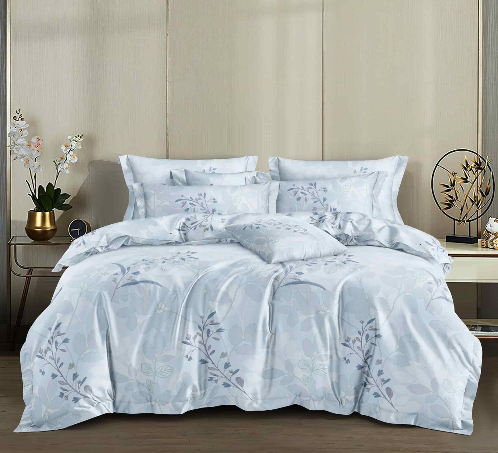 LUCKTORA-BEDSHEETS-2025A σετ σεντόνια γεωμετρικό 220x240 160x200+25
