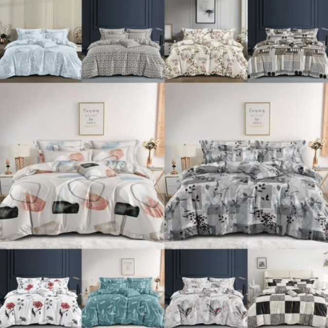 σετ σεντόνια γεωμετρικό 220x240 160x200+25