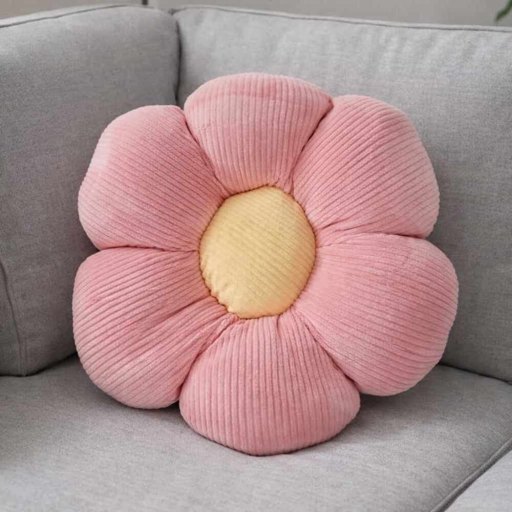 διακοσμητικό μαξιλάρι λουλούδι για καναπέ και δάπεδο