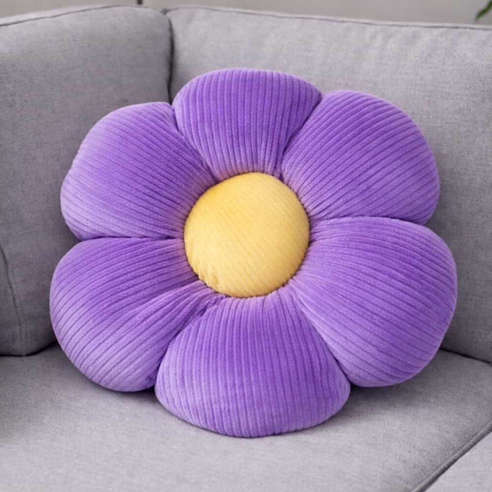 διακοσμητικό μαξιλάρι λουλούδι για καναπέ και δάπεδο