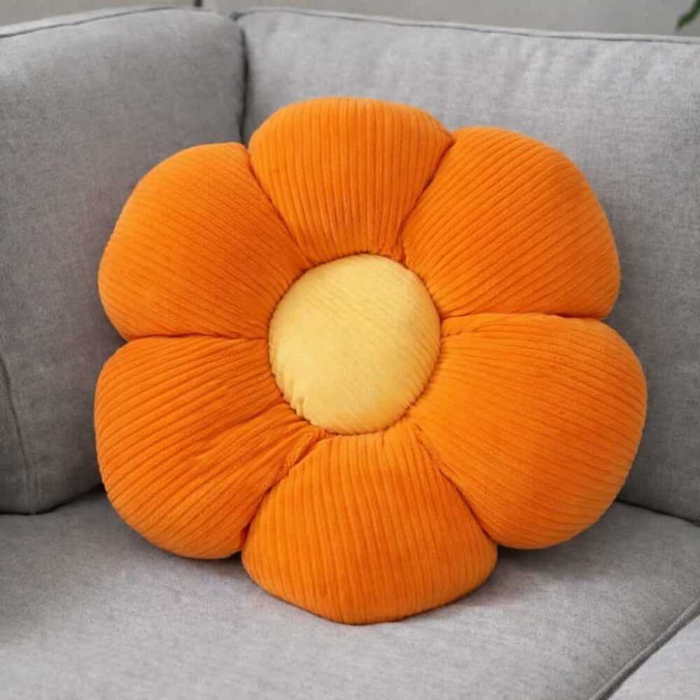 διακοσμητικό μαξιλάρι λουλούδι για καναπέ και δάπεδο
