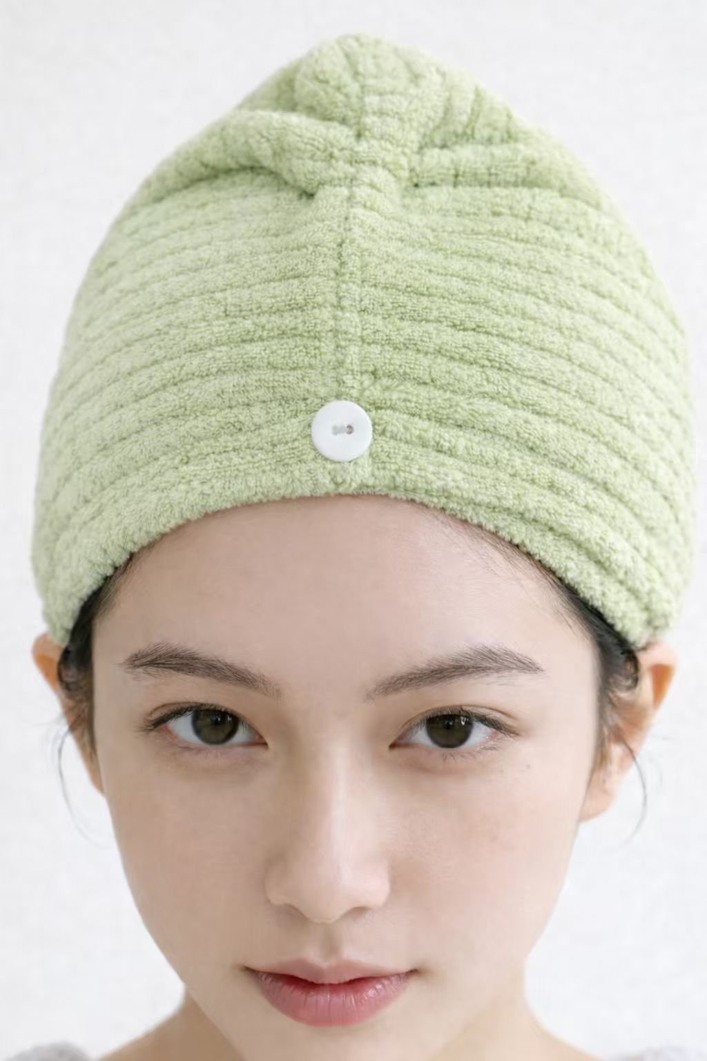 σκουφάκι στεγνώματος μαλλιών microfiber ριγέ 25x65 one size