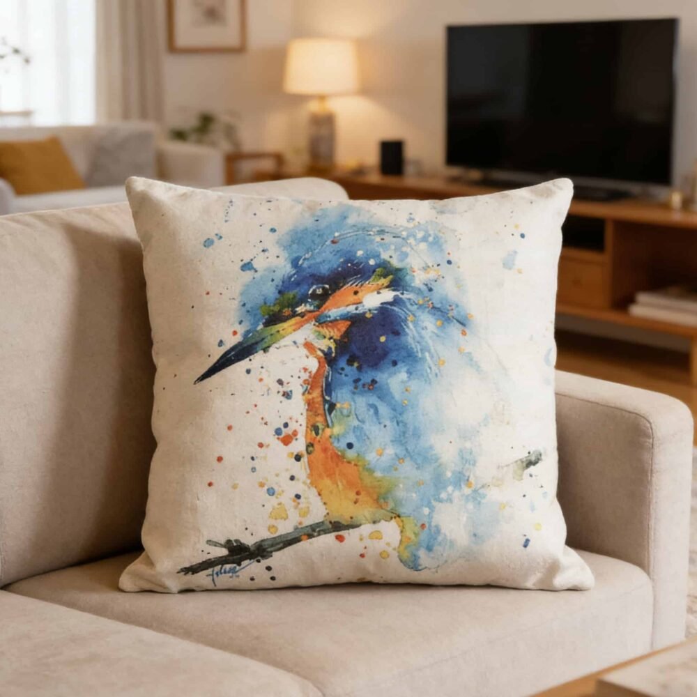 διακοσμητική μαξιλαροθήκη μονόκερος ψηφιακή εκτύπωση