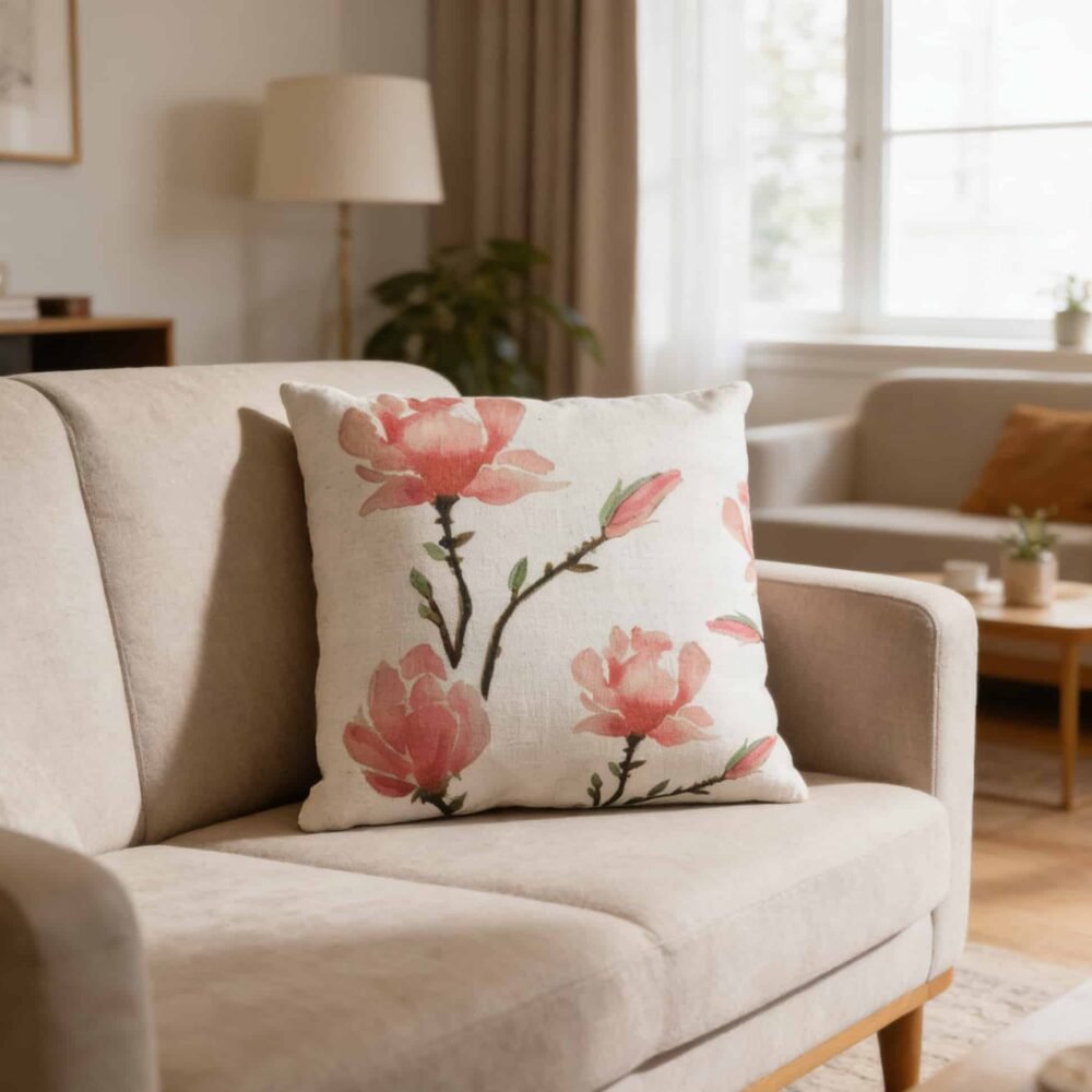 διακοσμητική μαξιλαροθήκη μονόκερος ψηφιακή εκτύπωση