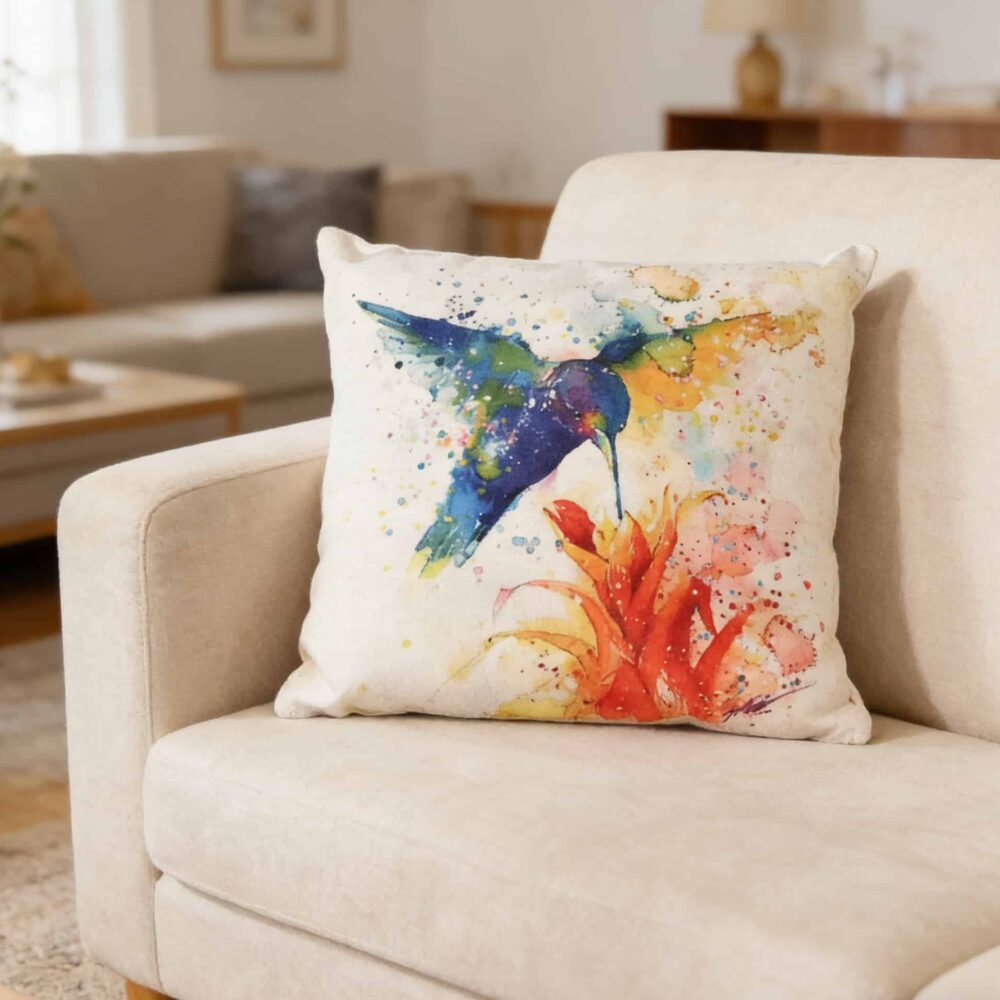 διακοσμητική μαξιλαροθήκη μονόκερος ψηφιακή εκτύπωση