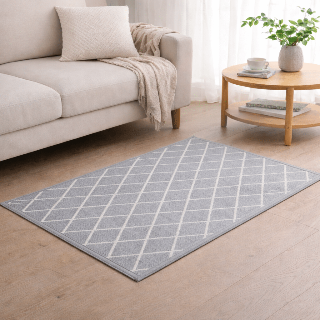 LUCKTORA-ΠΑΤAKI-LX Πατάκι ζακάρ υφαντό για διάδρομο και χωλ