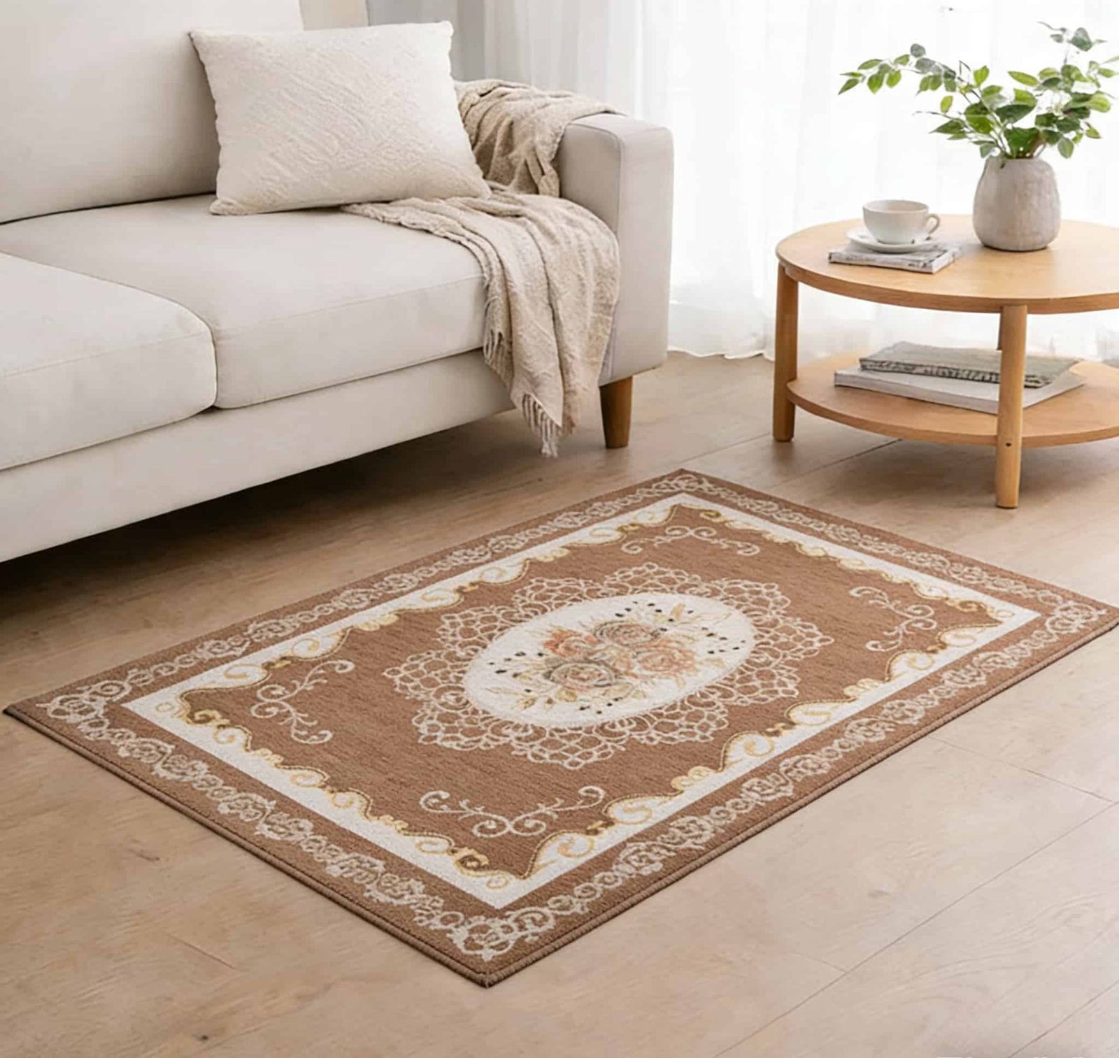 LUCKTORA-ΠΑΤAKI-SS (2) Πατάκι ζακάρ υφαντό για διάδρομο και χωλ