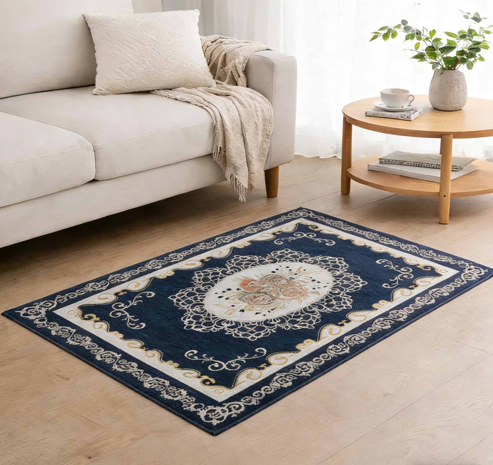 LUCKTORA-ΠΑΤAKI-SS (3) Πατάκι ζακάρ υφαντό για διάδρομο και χωλ