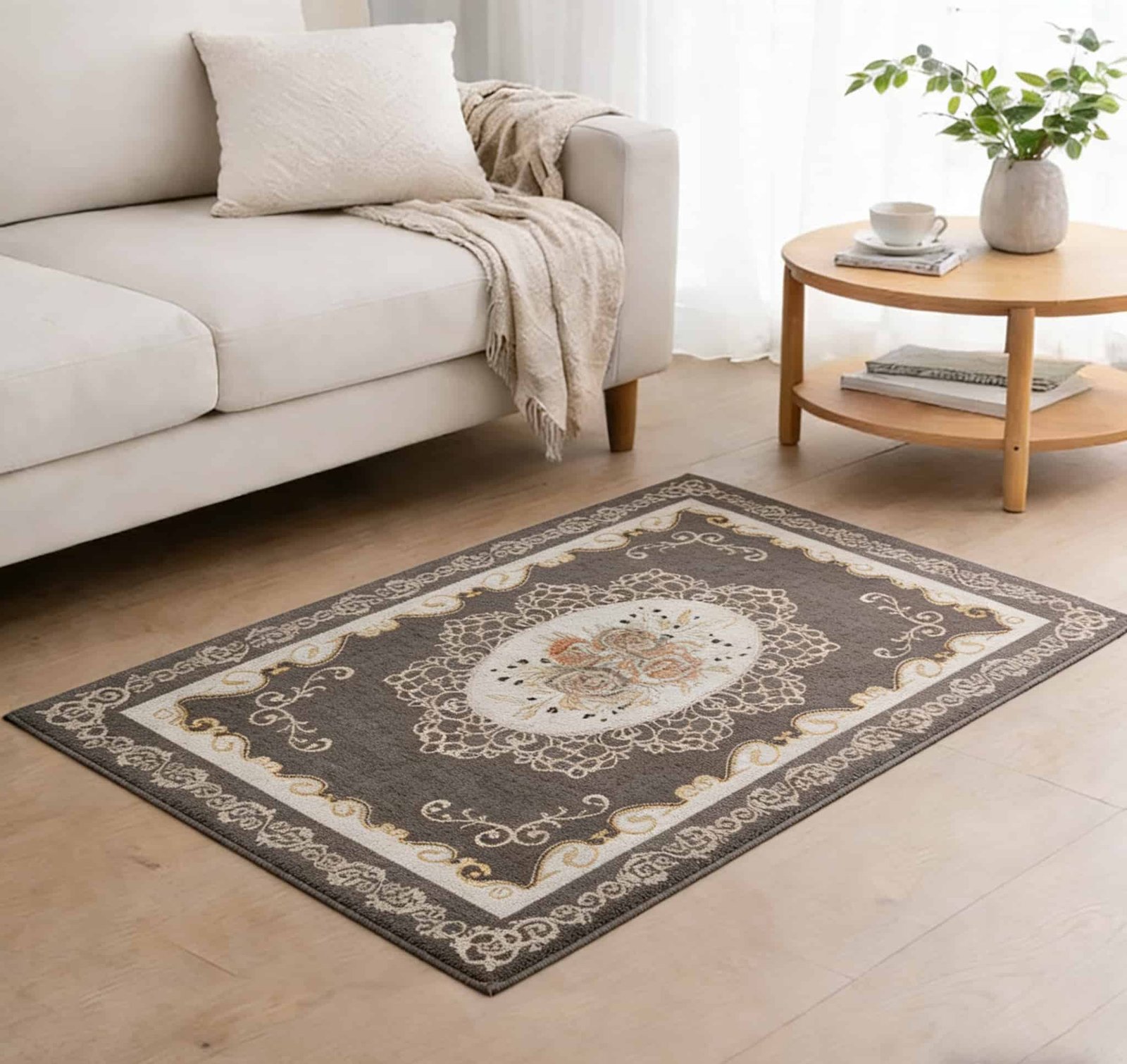 LUCKTORA-ΠΑΤAKI-SS (4) Πατάκι ζακάρ υφαντό για διάδρομο και χωλ