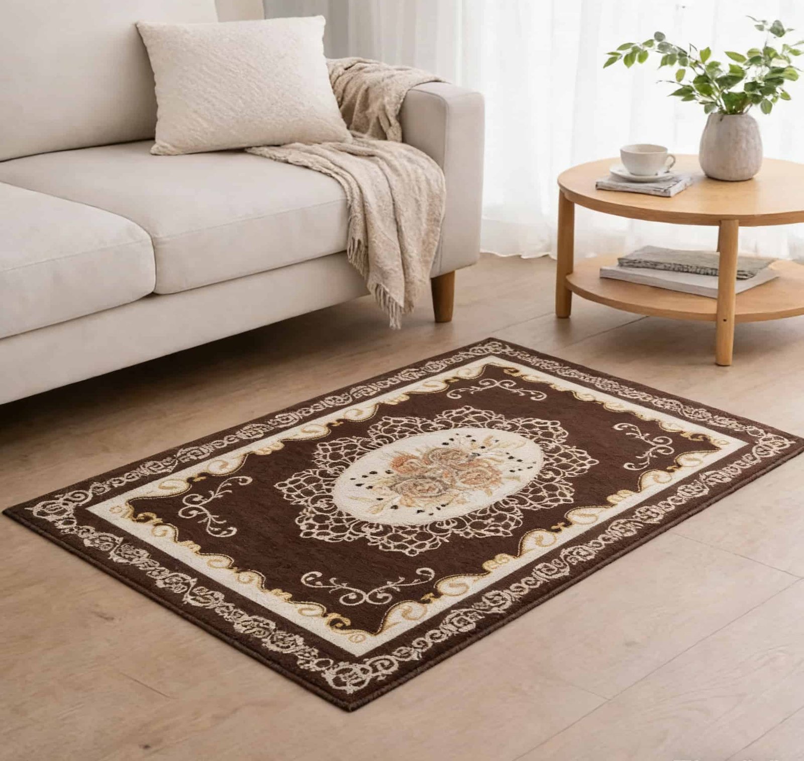 LUCKTORA-ΠΑΤAKI-SS Πατάκι ζακάρ υφαντό για διάδρομο και χωλ