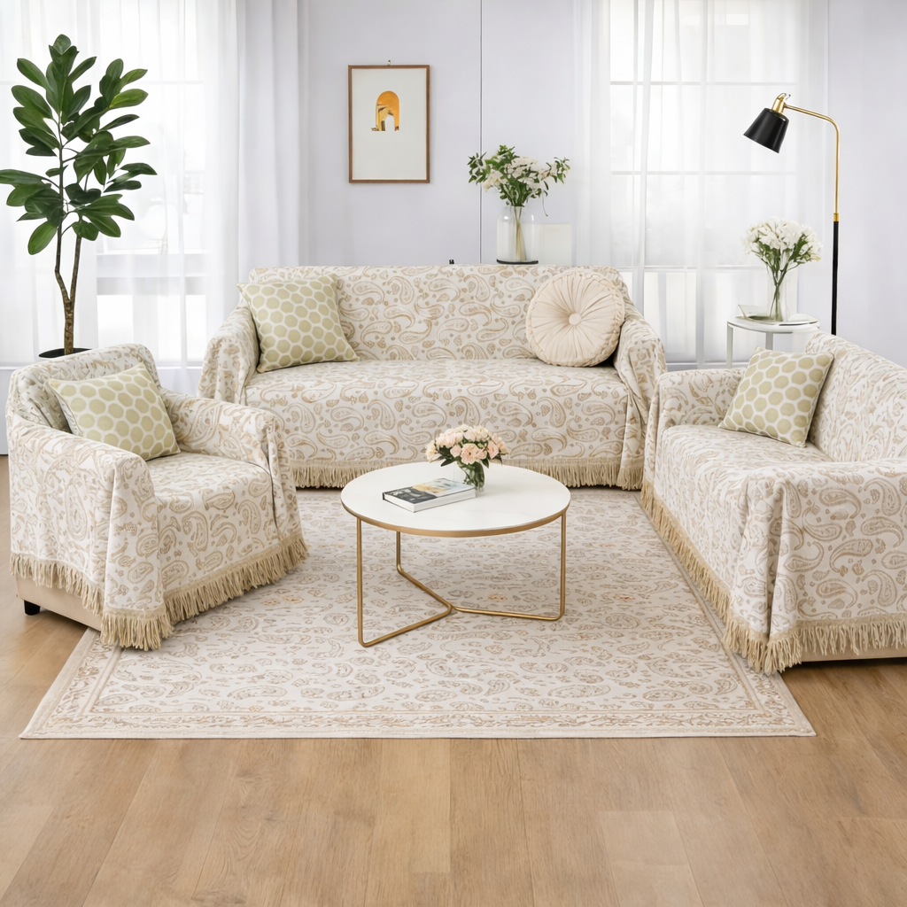 LUCKTORA-ΡΙΧΤΑΡΙΑ-C22 Καλοκαιρινό ριχτάρι καναπέ δροσερό και αναπνεύσιμο σε μονοθέσιο διθέσιο τριθέσιο