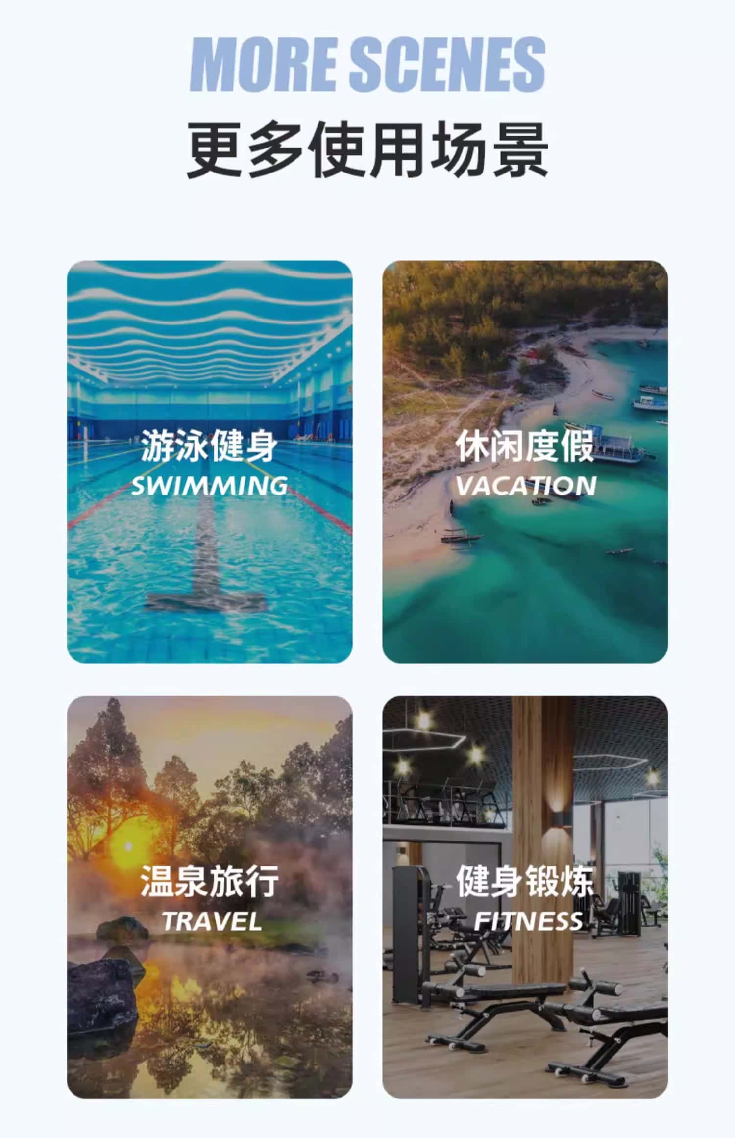 Αθλητική πετσέτα γρήγορου στεγνώματος microfiber σε χρήση – μοντέλο με μπλε πετσέτα LUCKTORA