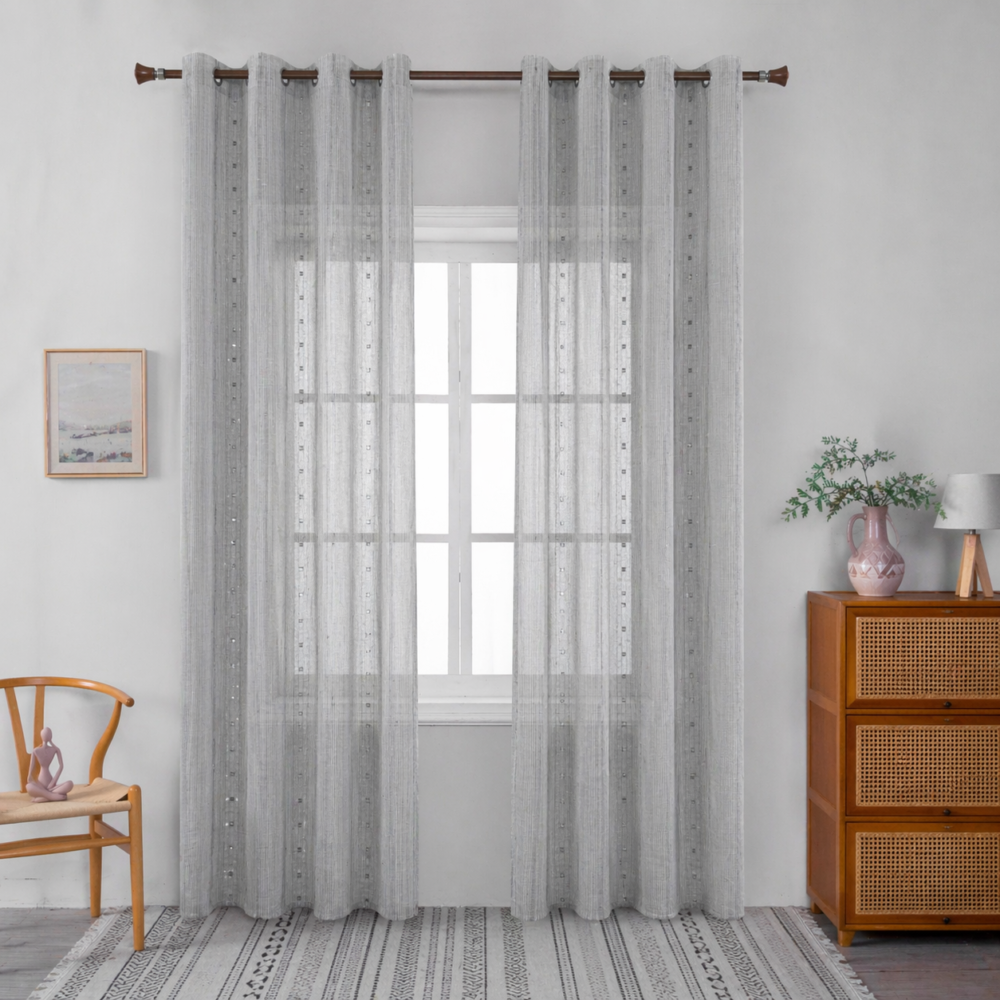 845-11 Κουρτίνα με Τρέσα-270x280CM