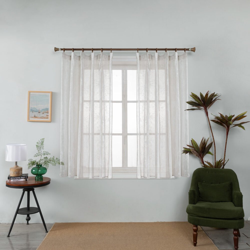 Κ6041-14 Κουρτίνα με Τρέσα-140x200CM