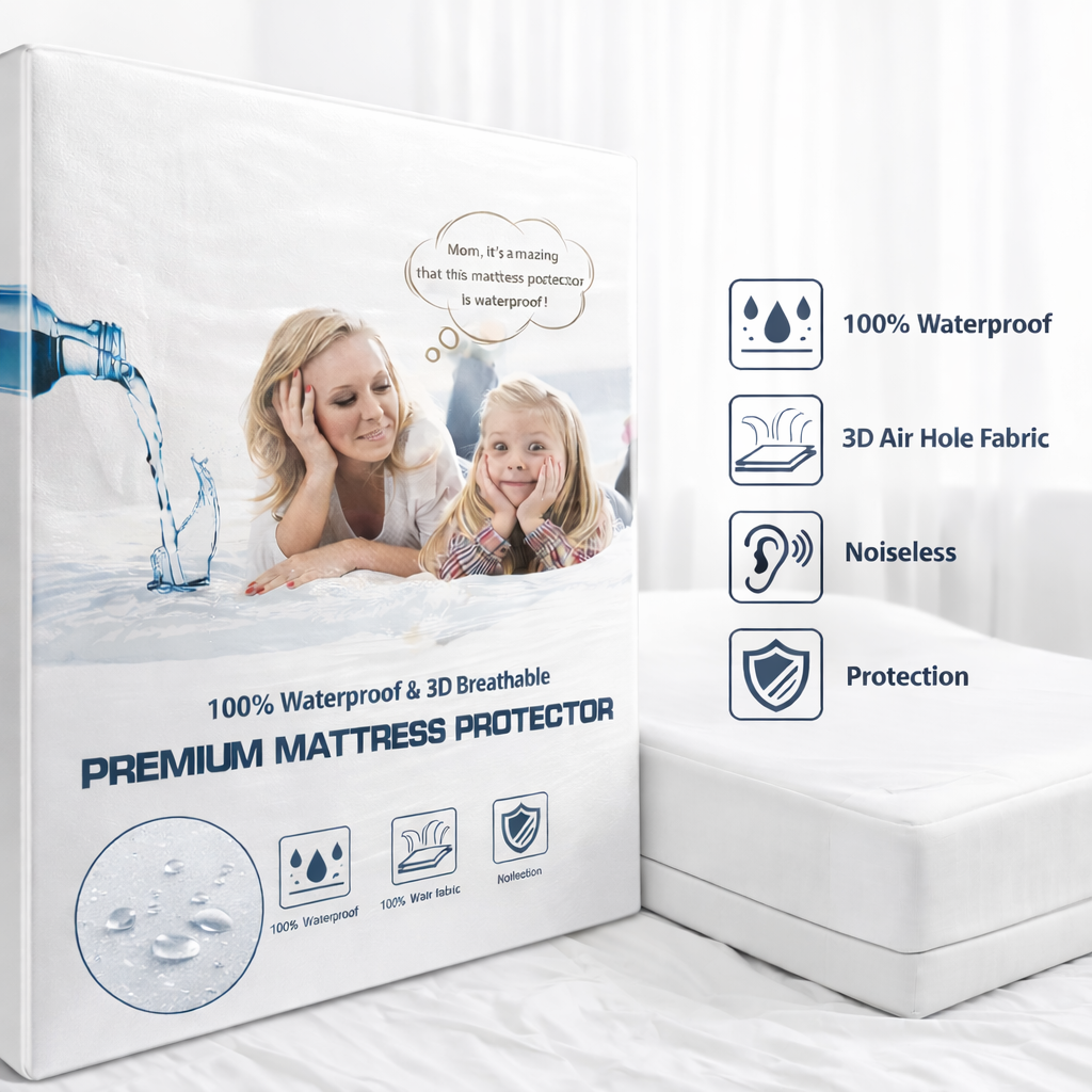 Προστατευτικό Στρώματος Αδιάβροχο 160×200+30 - Image 2